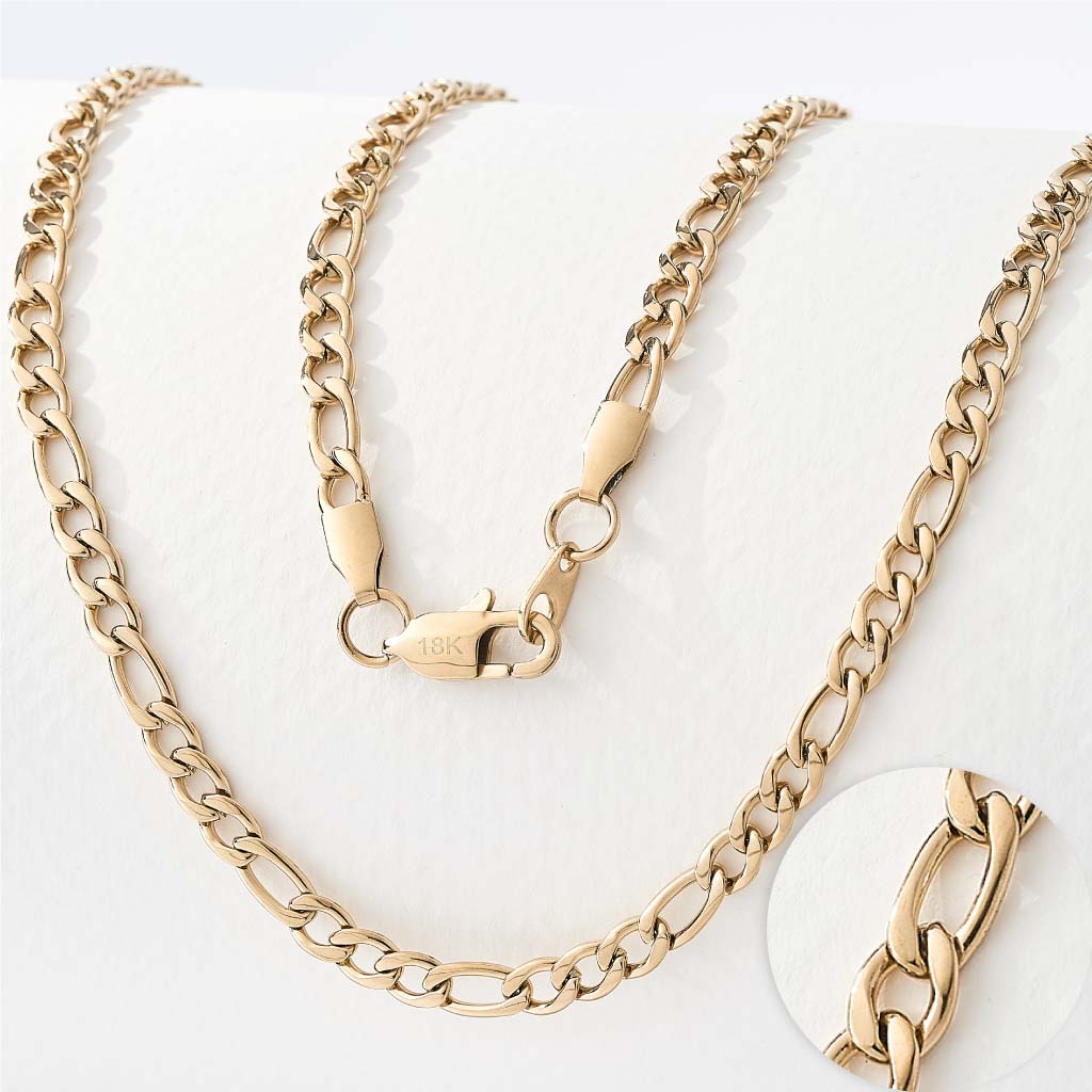 Cadena 3x1 + Dije Dolar (PULSERA GRATIS)