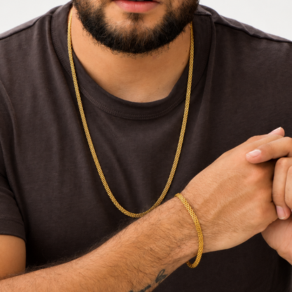 Cadena China + Dije Herradura (PULSERA GRATIS)